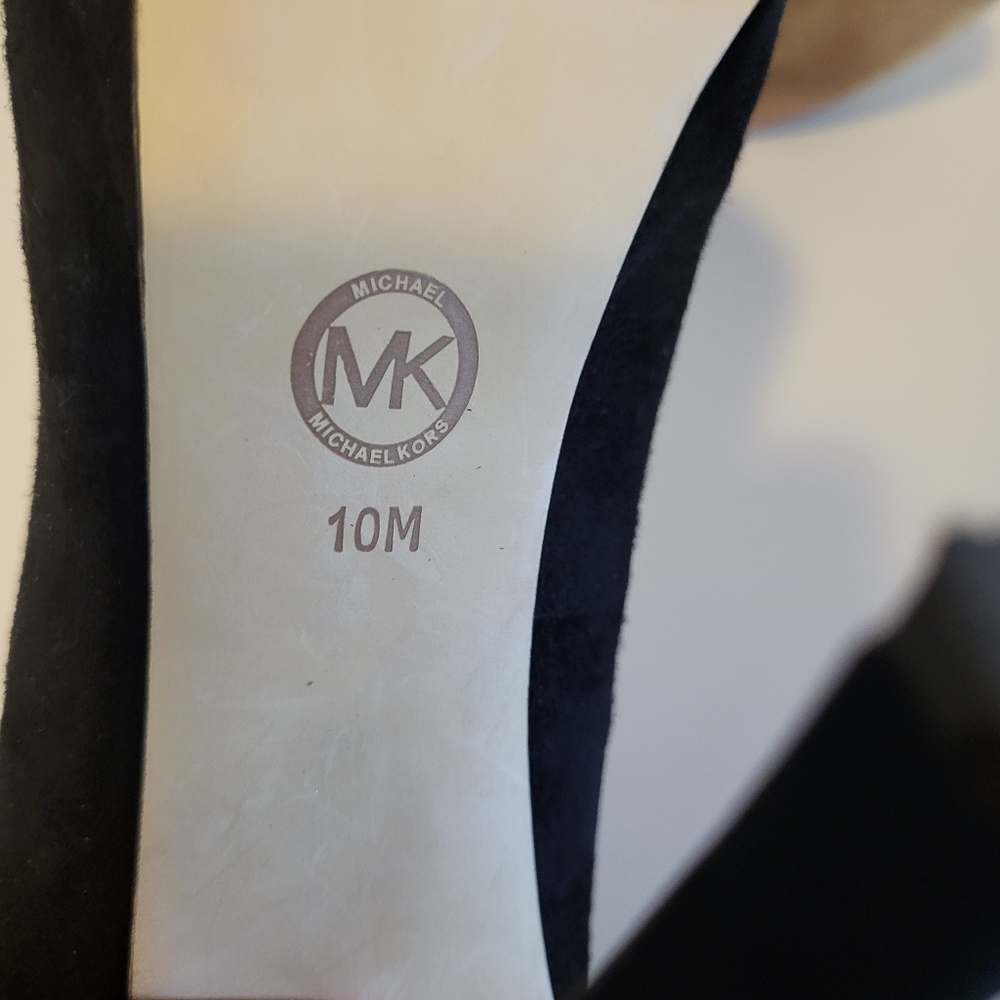 Michael Kors Black Stiletto Heels, Shoes, Pumps, Suede Size 10m - Picture 4 of 15